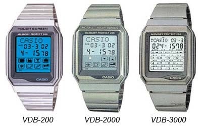 The life with Gadget etc: CASIO Touch Screen シリーズ (HOTBIZ) 勢揃い