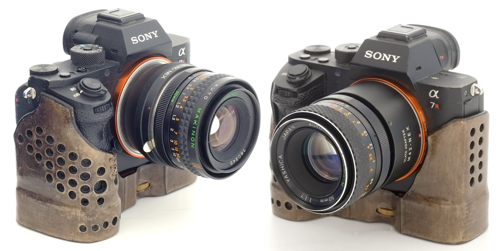 M42 MOUNT SPIRAL: Yashica Auto Yashinon DS-M 50mm F1.7 vs Makina