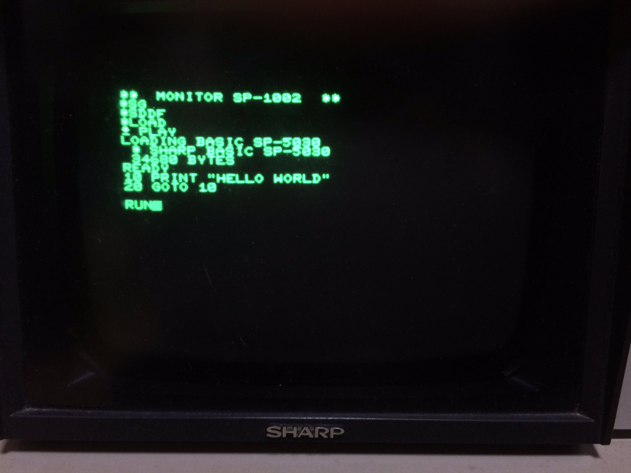 MZ80を起動せよ！公式BASICを読みこませてみた結果