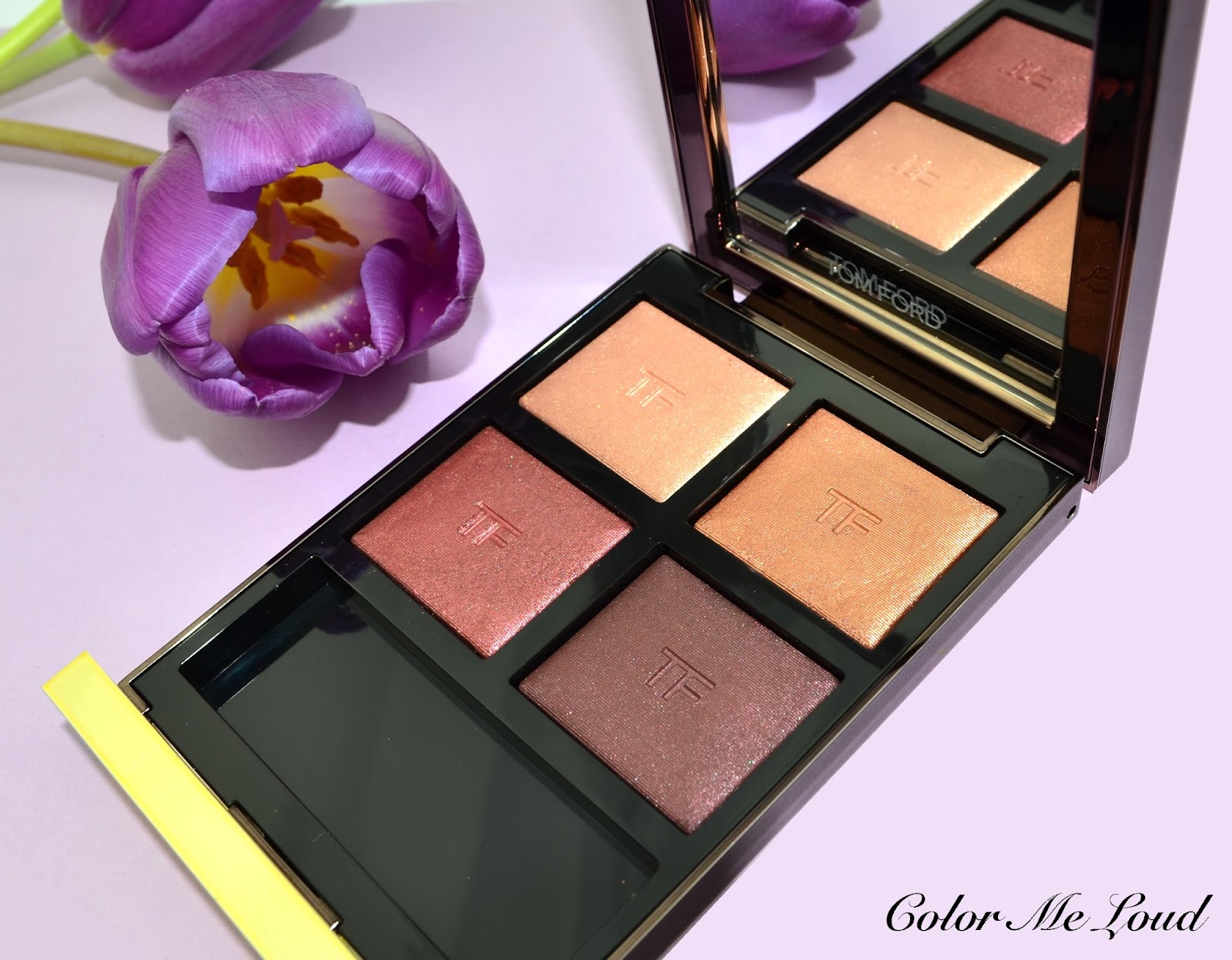 Tom Ford Eye Color Quad #04 Honeymoon, Review, Swatch, Comparison