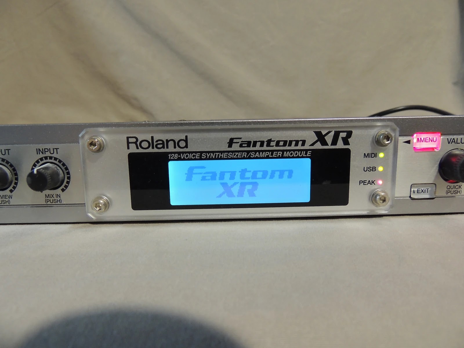 MATRIXSYNTH: Roland Fantom XR Rackmount Synth/Sampler