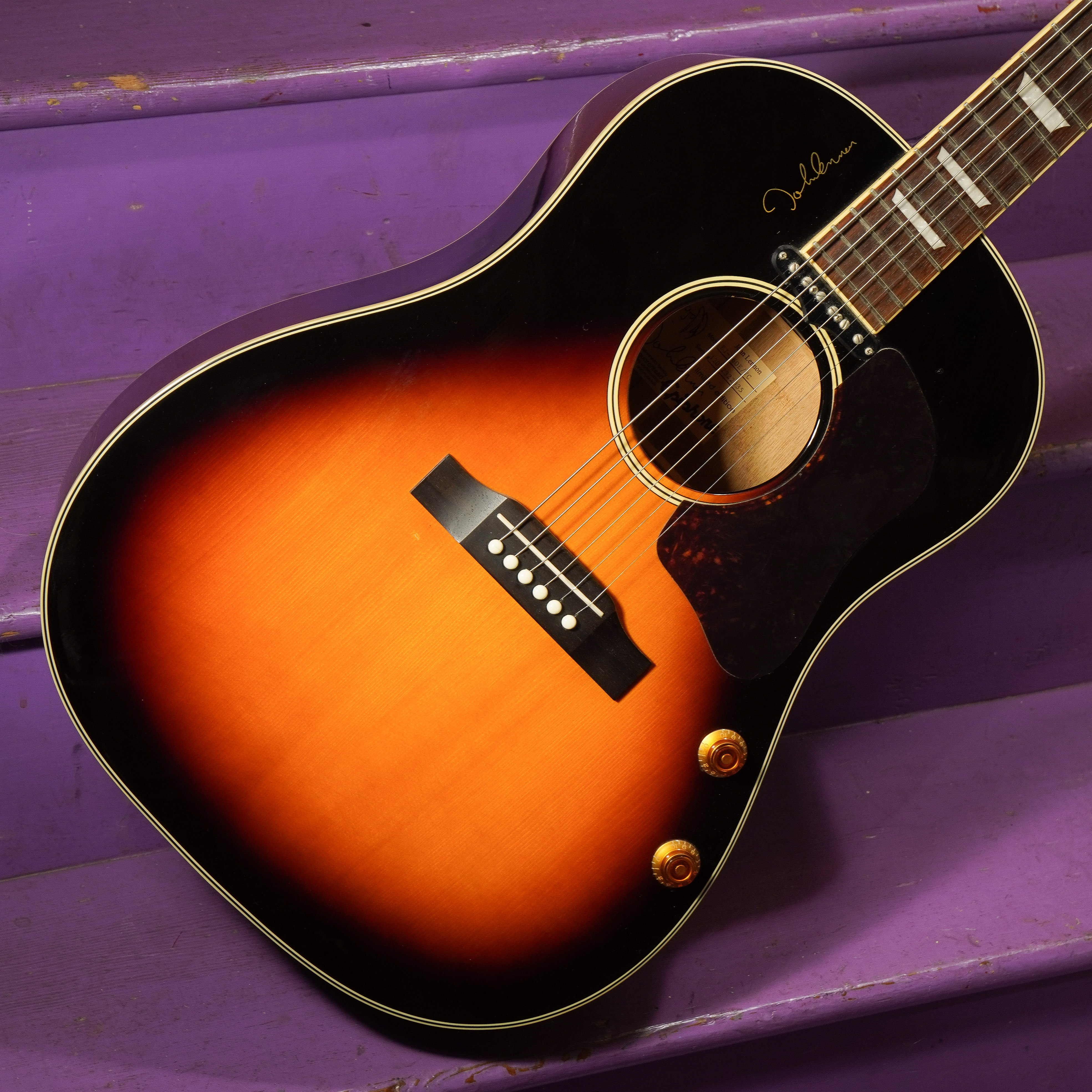 2012 Epiphone EJ-160E Acoustic/Electric Slope Dreadnought Guitar