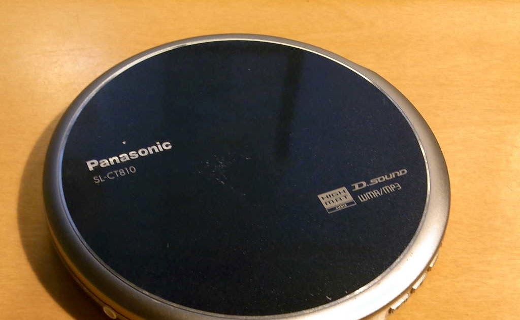 卓上オーディオ (Tabletop Audio): ポータブルCDプレイヤー(Panasonic