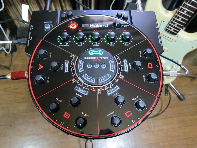 Guitaristic Blog: 一家に1台～Session Mixer HS-5レビュー
