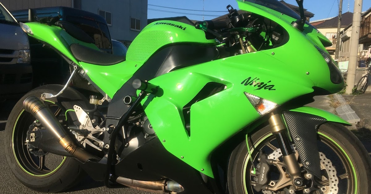 ZX-10R(06-07)にFI製スタントケージ装着
