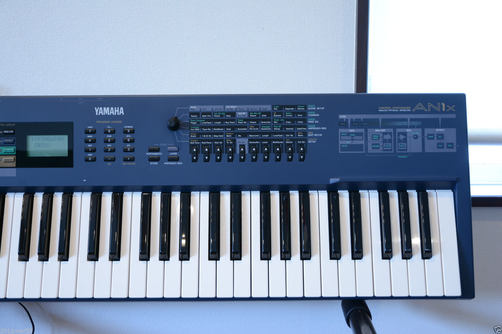MATRIXSYNTH: Yamaha AN1x CONTROL SYNTHESIZER SN Nk01299