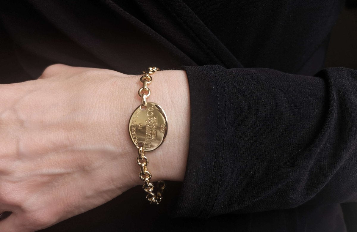 Tiffany & Co. Return to Tiffany™ Oval Tag Bracelet | Premium