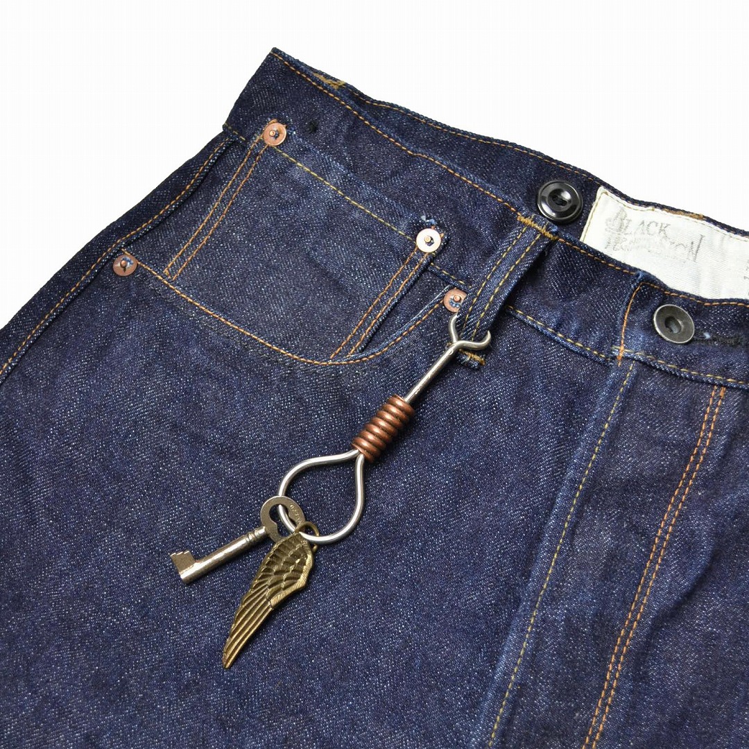 BLACK SIGN Main Lodge / Hang Noose Key Chain / Stainless×Copper