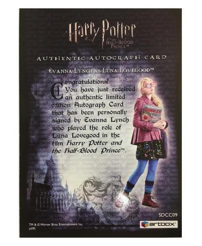 BLACK PEARL movie toy shop / ルーナ・ラブグッド SDCC直筆サイン