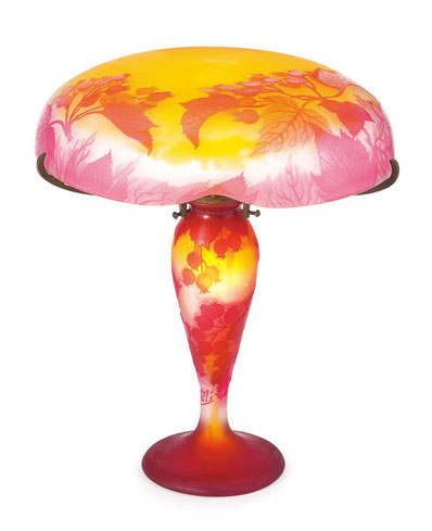 エミール・ガレ「スグリ文ランプ」のご紹介 | アトリエ・ブランカ 新