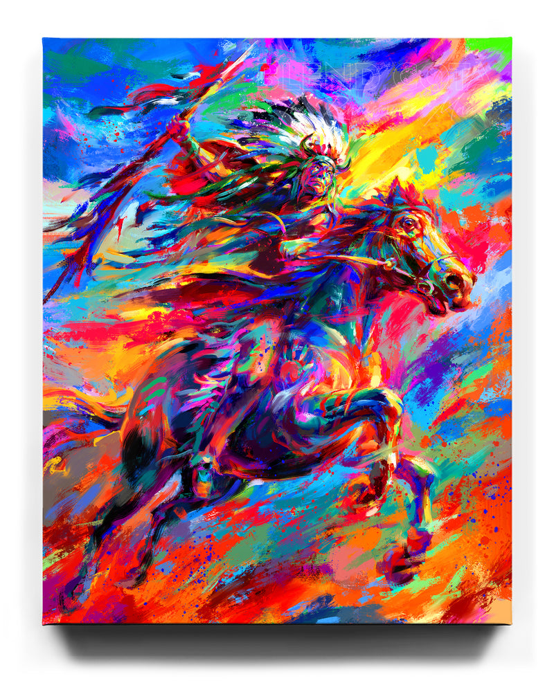 Geronimo (Limited Edition Canvas) - Blend Cota Studios