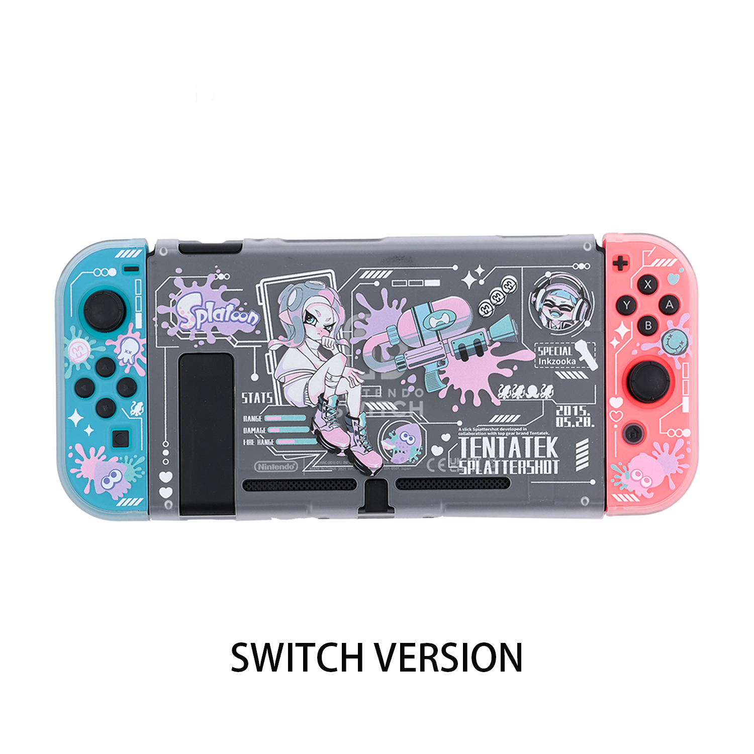 BlingKiyo Splatoon NS Protective Shell & Dock Cover