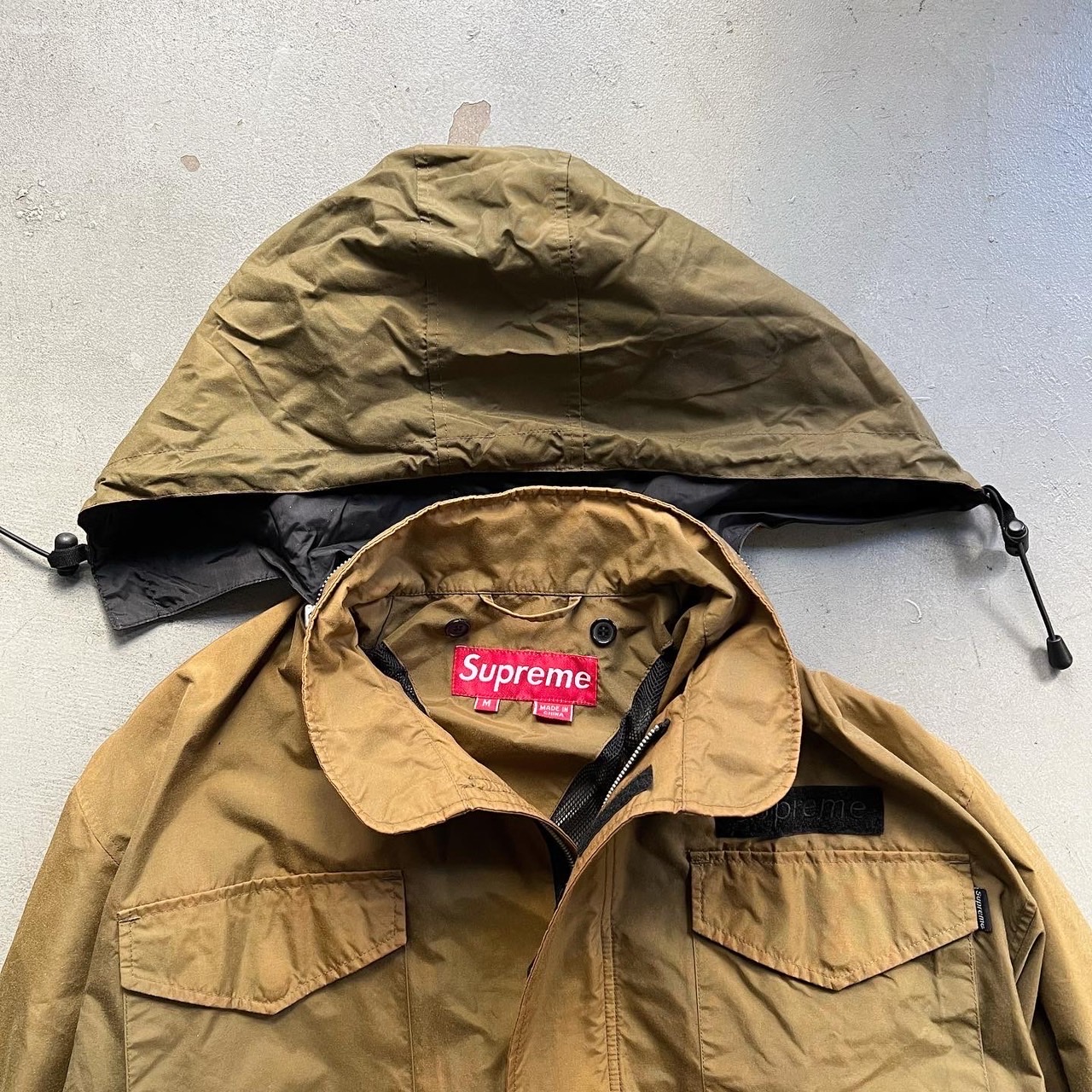 90s Supreme M-65 JACKET SPIEWAK - blue room