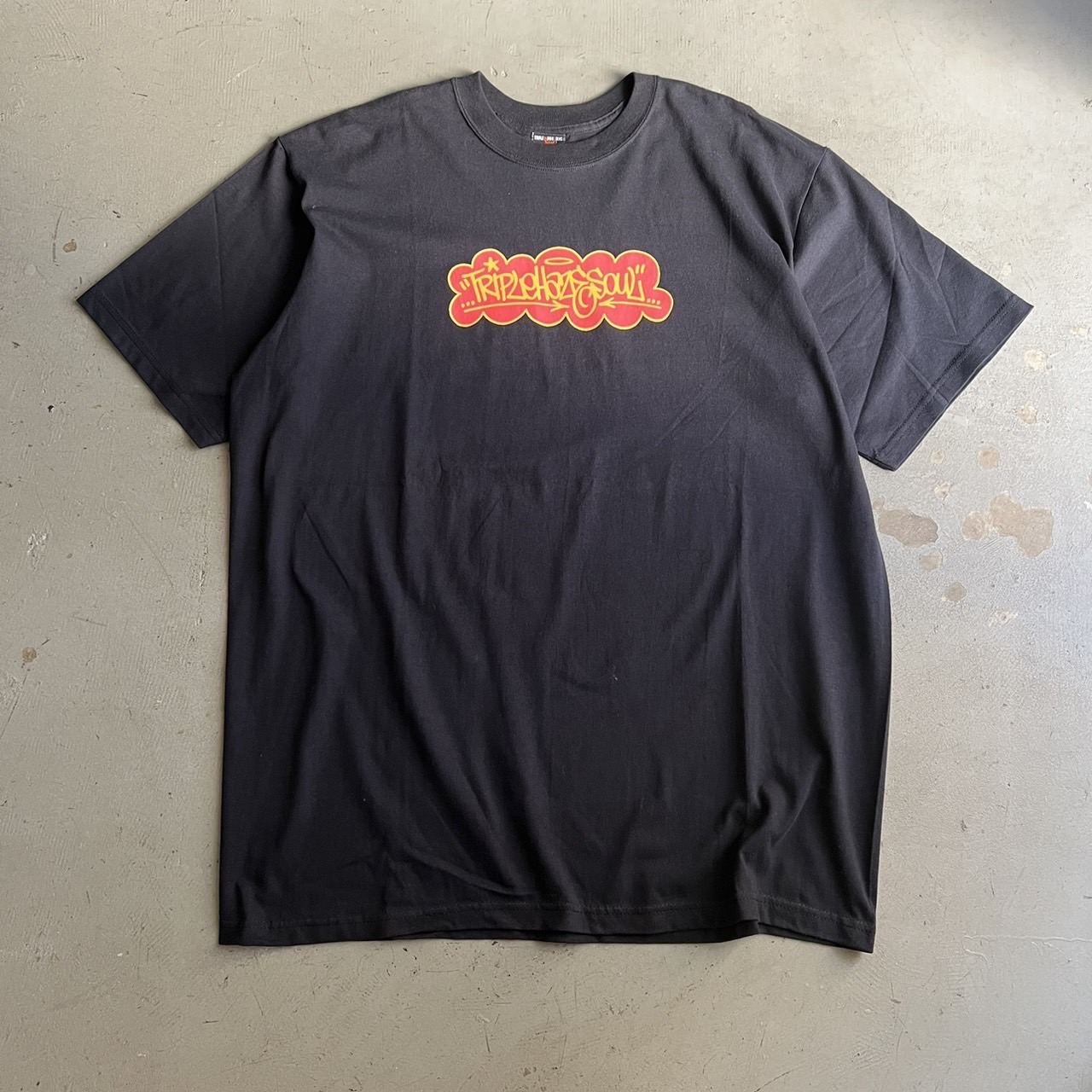 Triple Five Soul × Eric Haze Print Tee - blue room