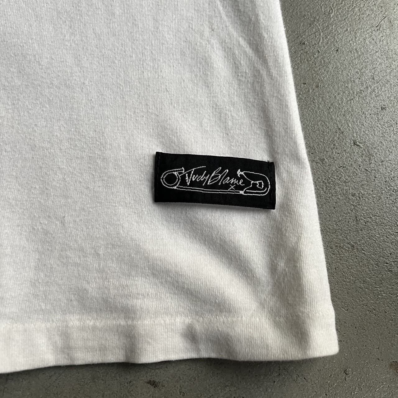 90s Gimme Five × Judy Blame Print Tee - blue room