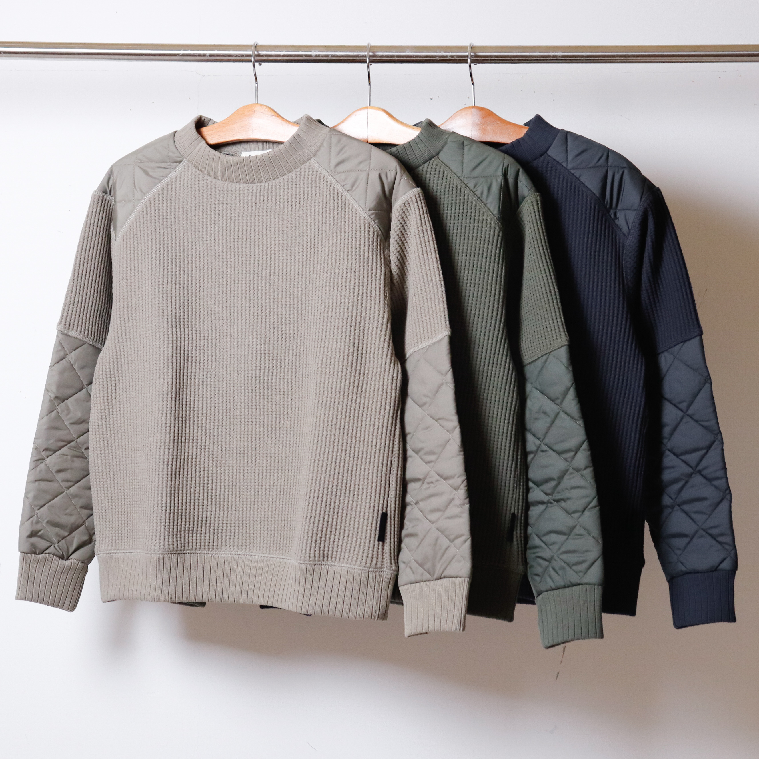 UNISEX】Jackman×Lavenham[ジャックマン×ラベンハム] Waffle Armored