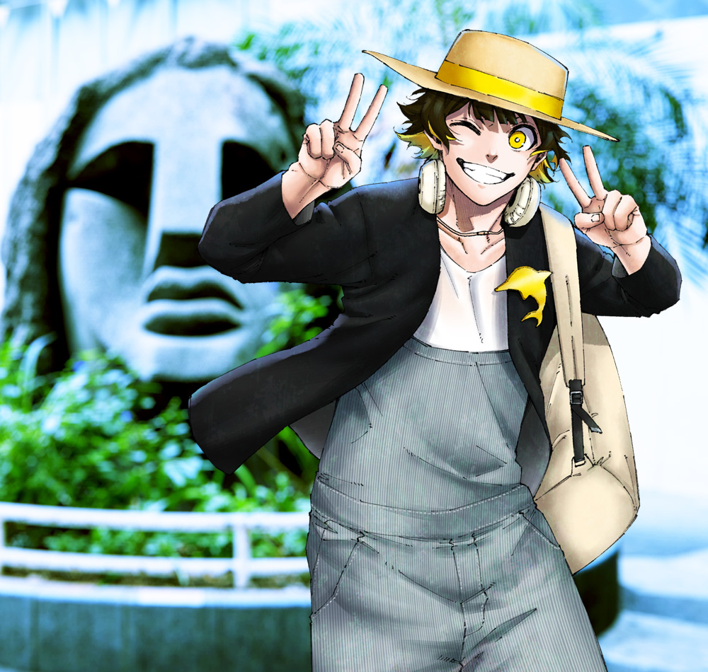 蜂楽廻｜渋谷オフショット｜『ブルーロック』原作公式 │ 週刊少年マガジン