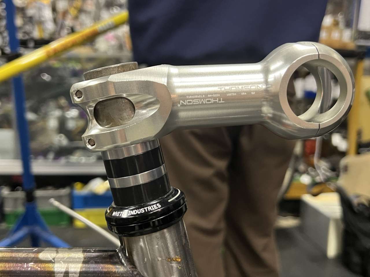 VELO ORANGE* threadless stem (silver) - BLUE LUG ONLINE STORE