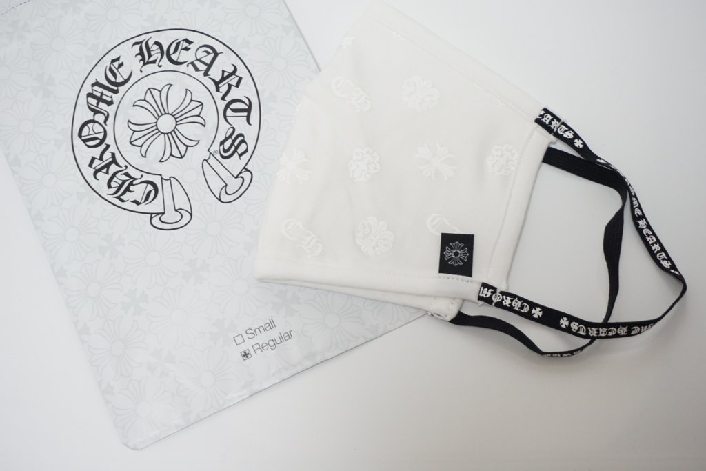 クロムハーツマスクを買う とりあえず白を開封の儀 CHROME HEARTS