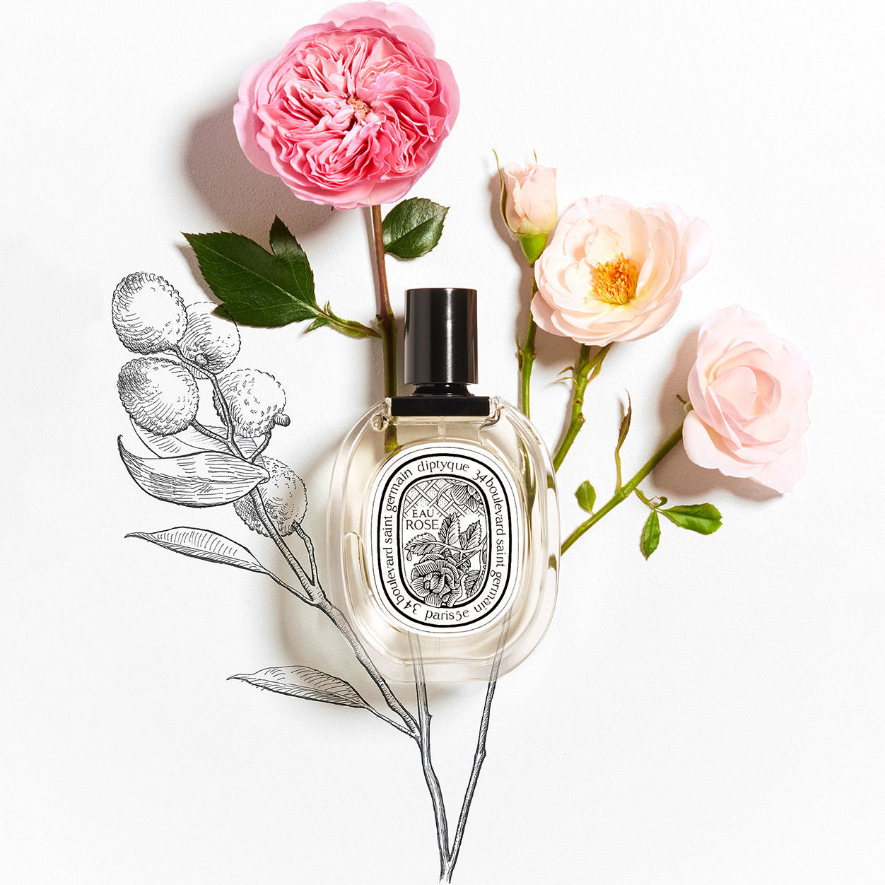 最終値下げ】diptyque Eau Rose オードトワレ 50ml diptyque Rose