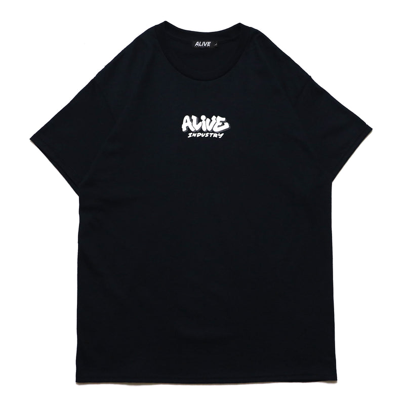 ALIVE INDUSTRY THROWUP Tシャツ / ブラック【Lサイズ】 – BMXショップ