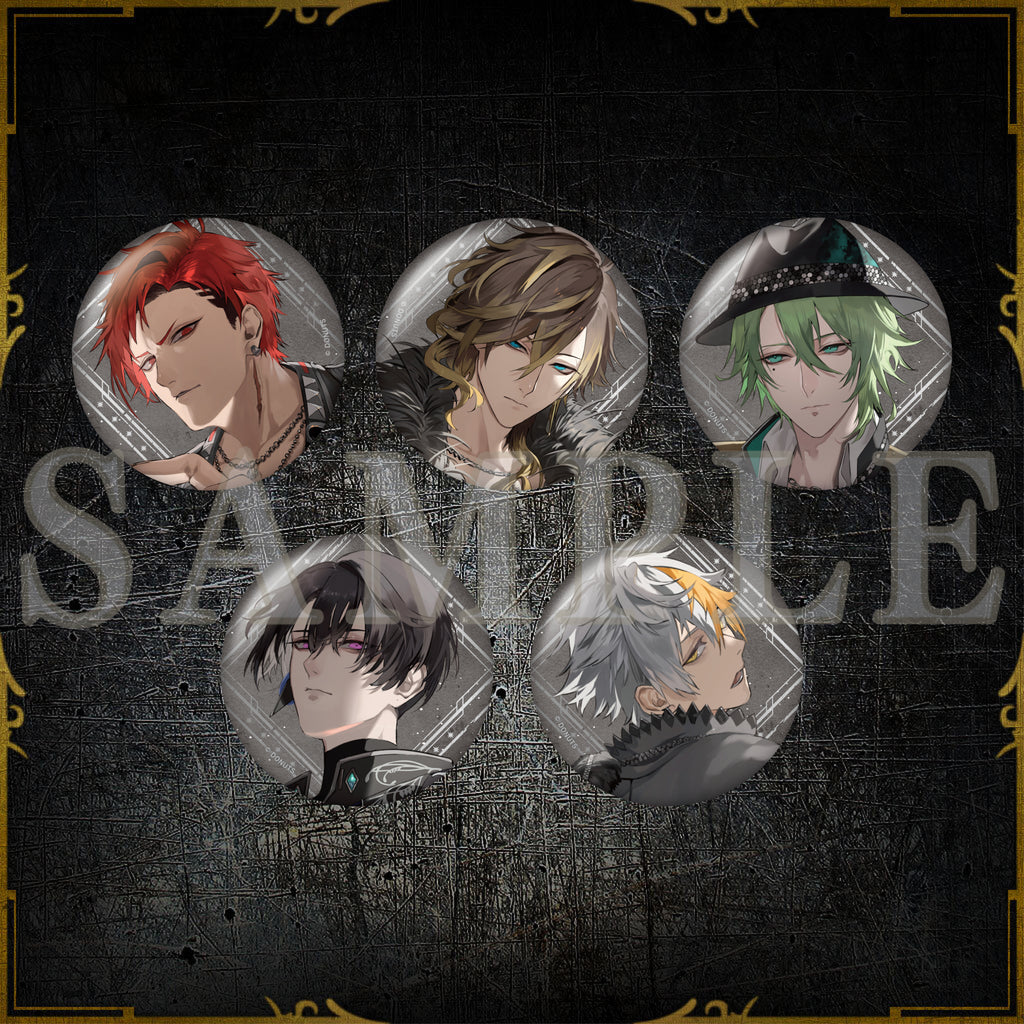 缶バッジ READING STARLESS ver. – ブラックスター -Theater Starless