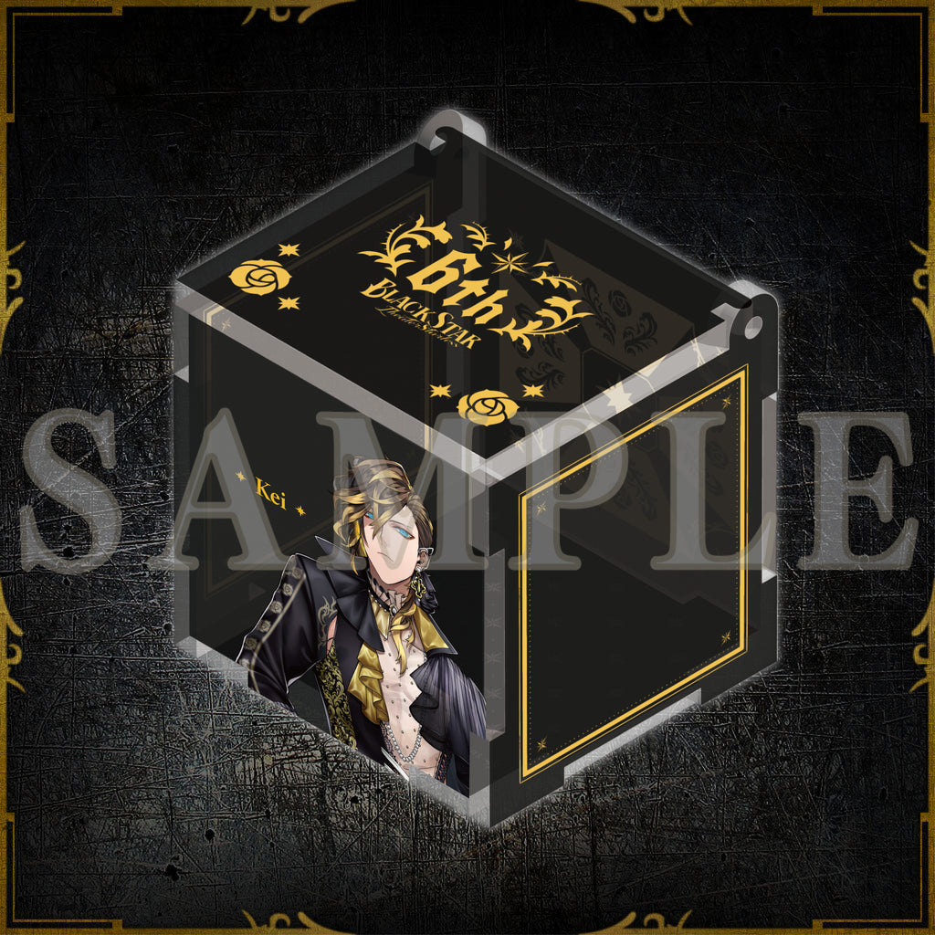 組み立てアクリルボックス 6周年衣装 – ブラックスター -Theater