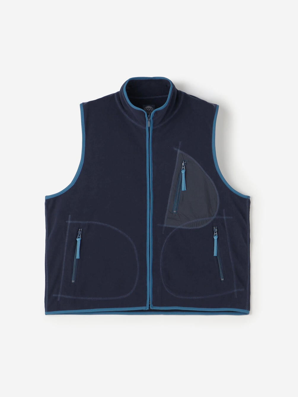 PORTER CLASSIC | FLEECE ZIP UP VEST MEN