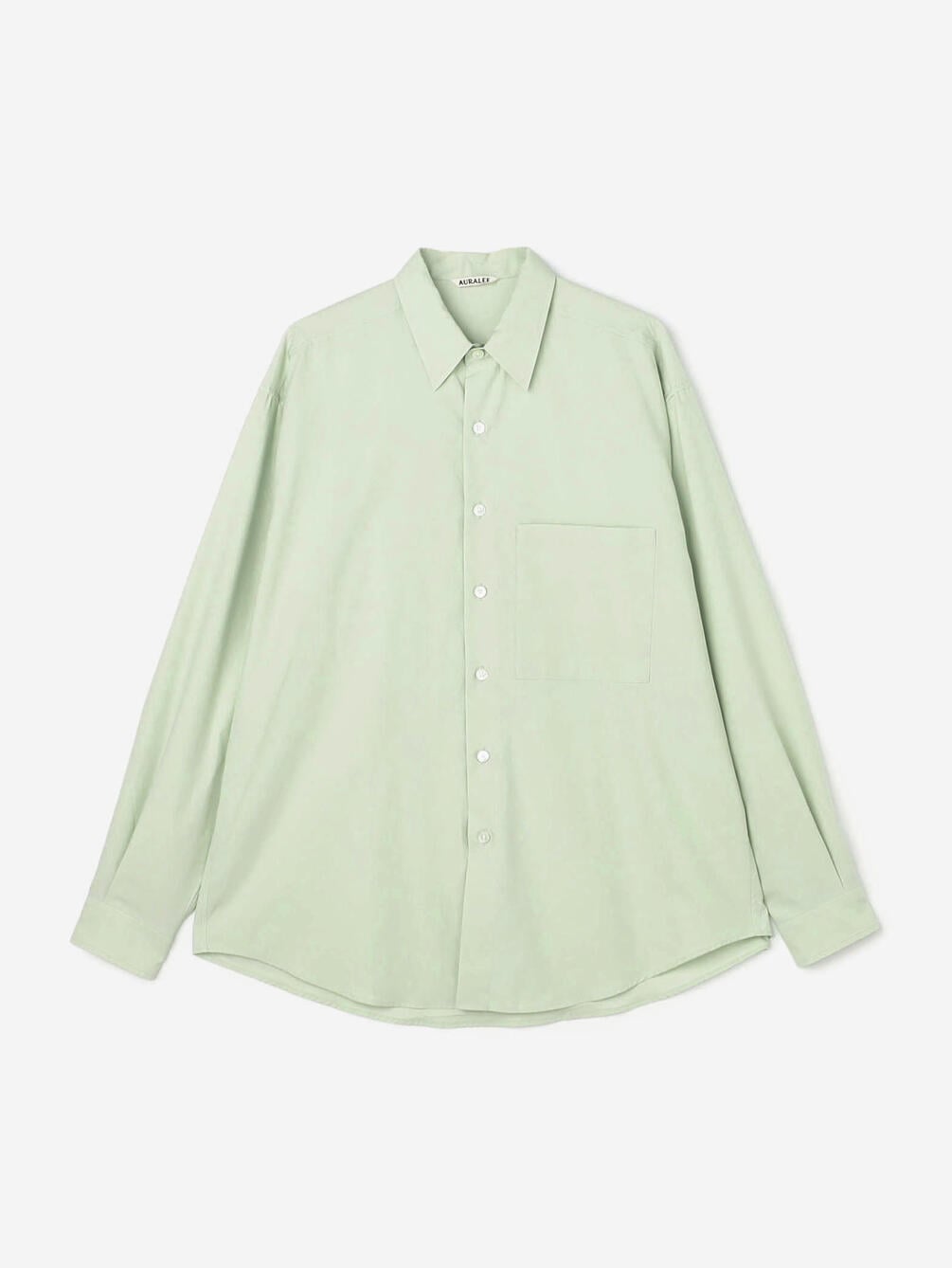 AURALEE | WASHED FINX TWILL BIG SHIRT MEN