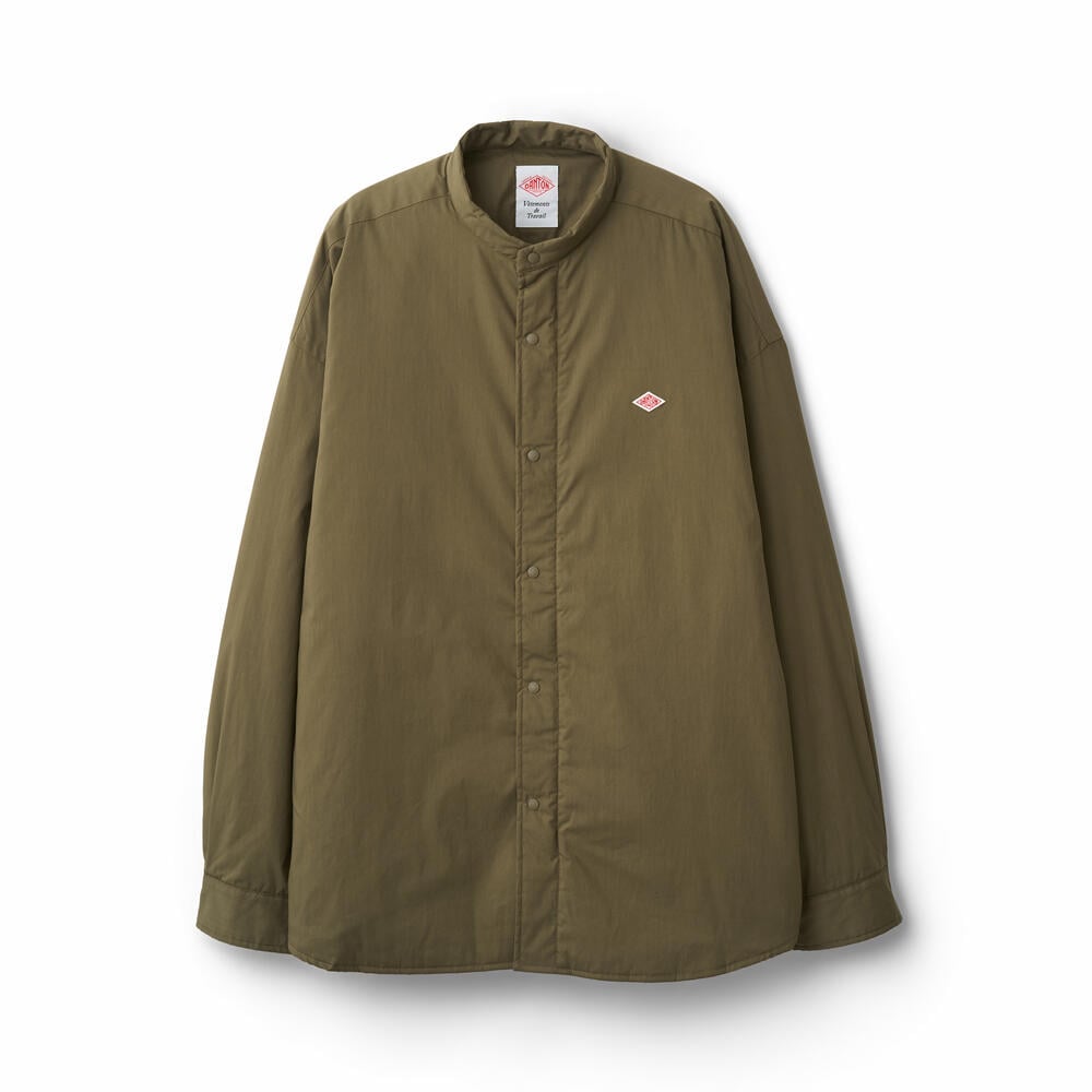 Men's Insulation Stand Collar Shirt Jacket｜COAT｜DANTON(ダントン