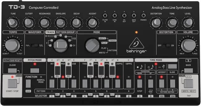 TD-3 / Behringerのレビュー！TB-303のクローン機 – DTM Hacker