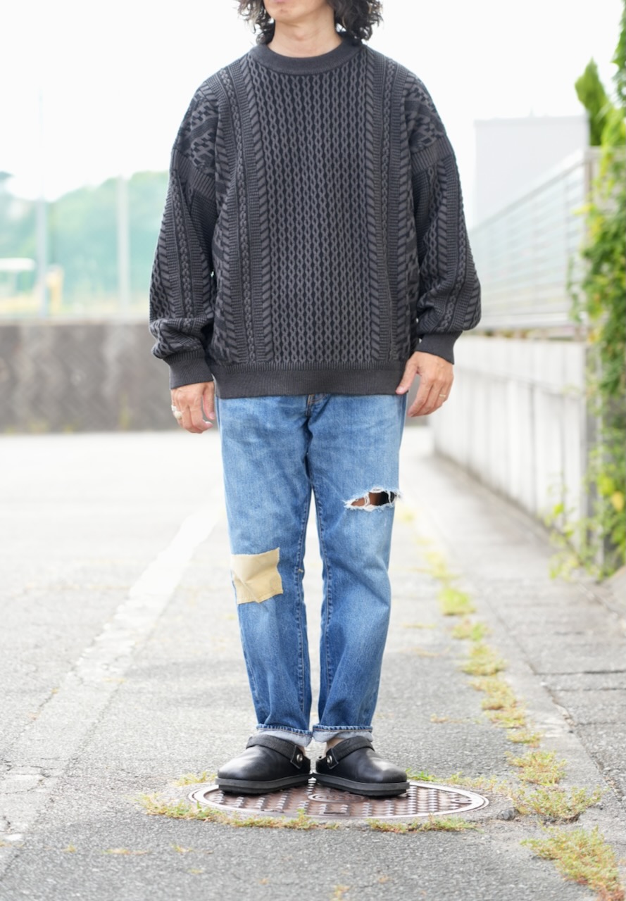 YASHIKI・Fubuki Knit (BLACK)