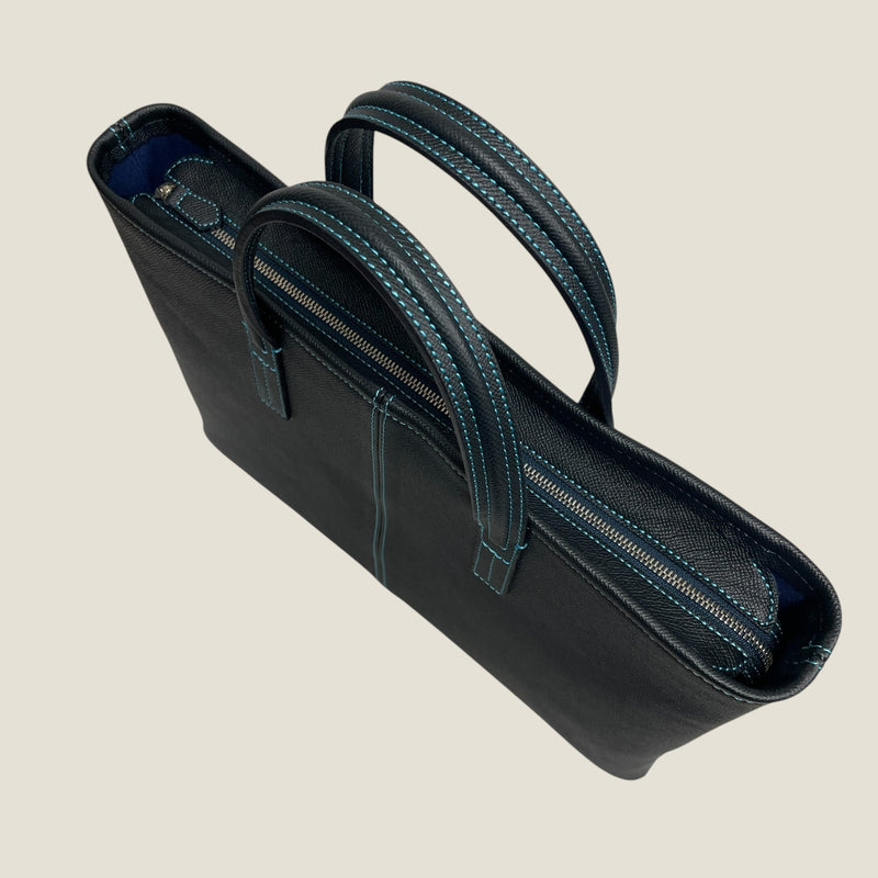 フレンチカーフ] ベルシー トートバッグcolor：ネイビー – BROOKLYN MUSEUM