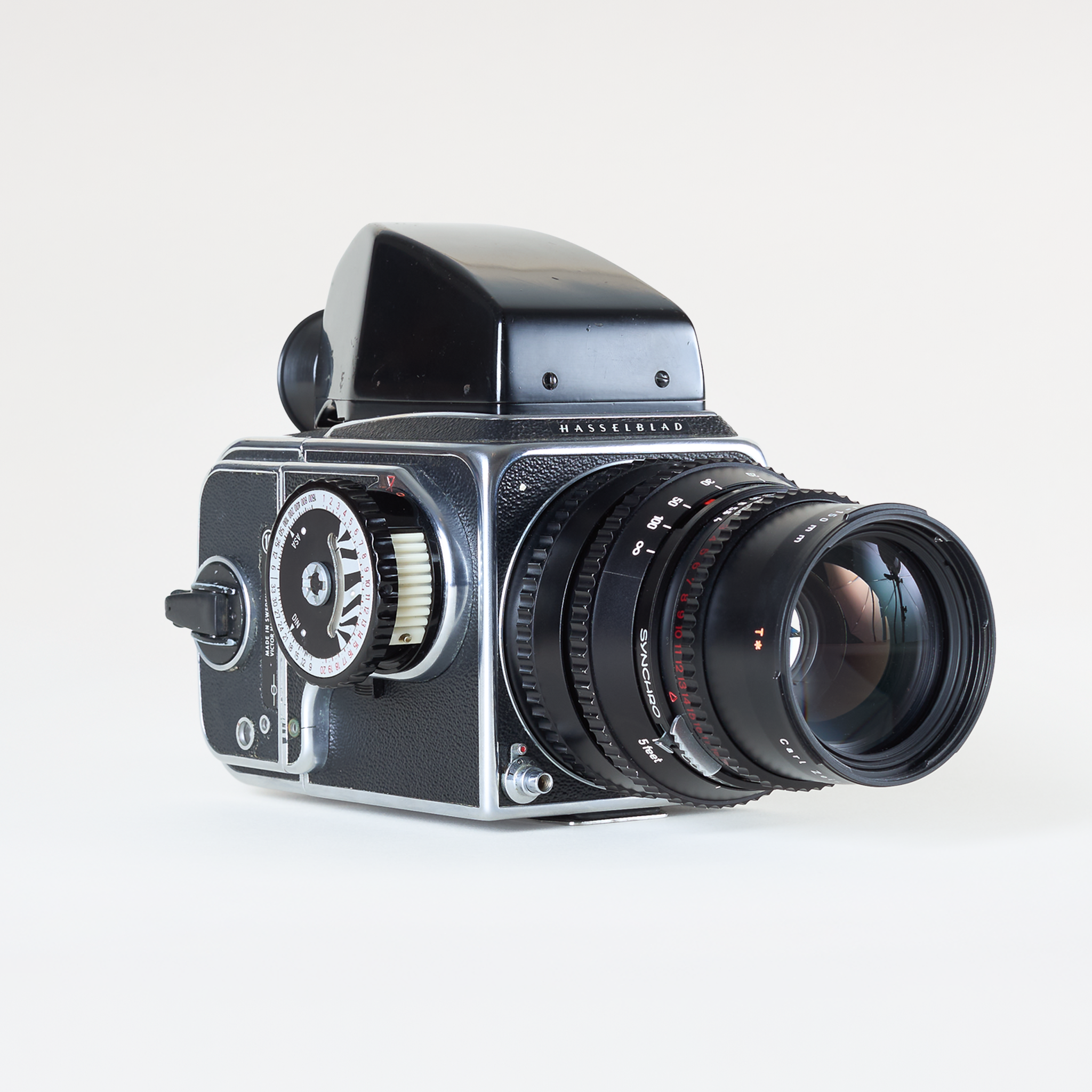 Hasselblad 500CM Prism View Finder + 150mm F2.8 | Fully