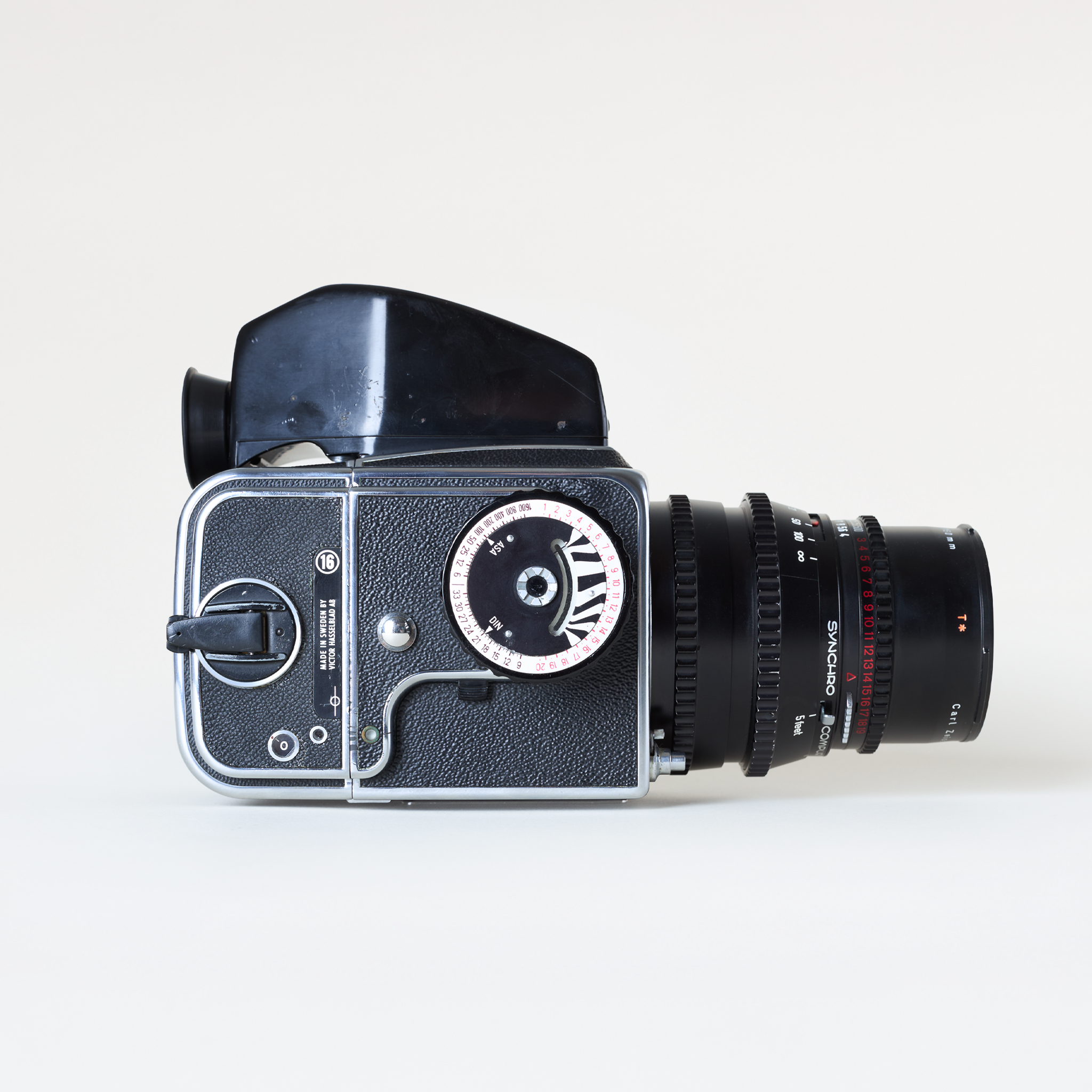Hasselblad 500CM Prism View Finder + 150mm F2.8 | Fully