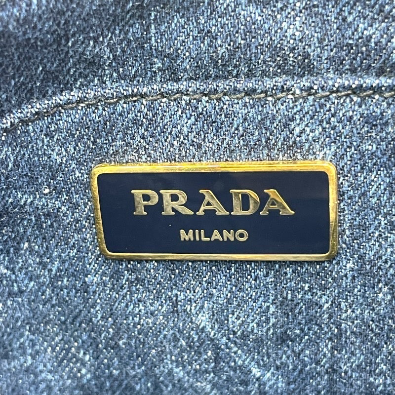 PRADA】プラダ カナパ B2439G ハンドバッグ レディース 2WAY デニム