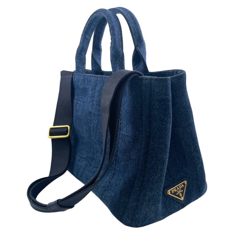 PRADA】プラダ カナパ B2439G ハンドバッグ レディース 2WAY デニム
