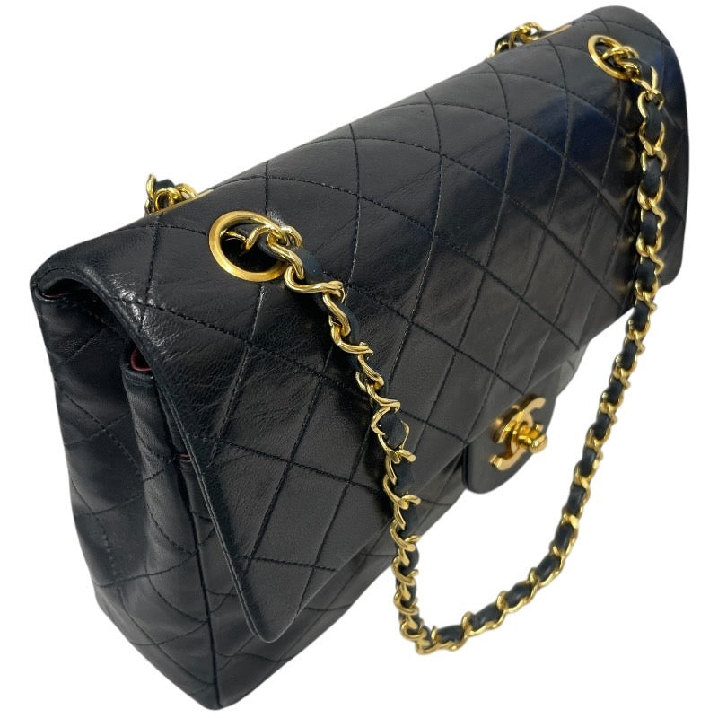 CHANEL】シャネル マトラッセ25 ショルダーバッグ ラムスキン