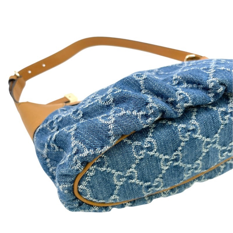 GUCCI】グッチ GGデニム ワンショルダー 224093 ショルダーバッグ