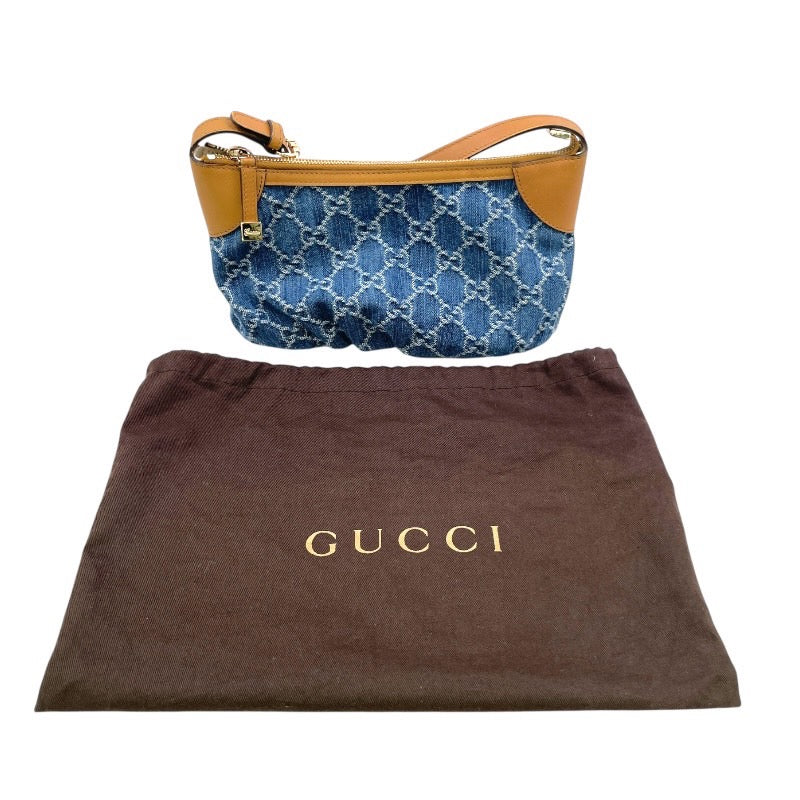 GUCCI】グッチ GGデニム ワンショルダー 224093 ショルダーバッグ