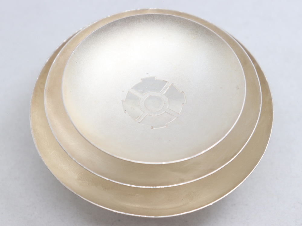 兵庫県西宮市でSV1000の銀杯3点セットをお買取りいたしました！