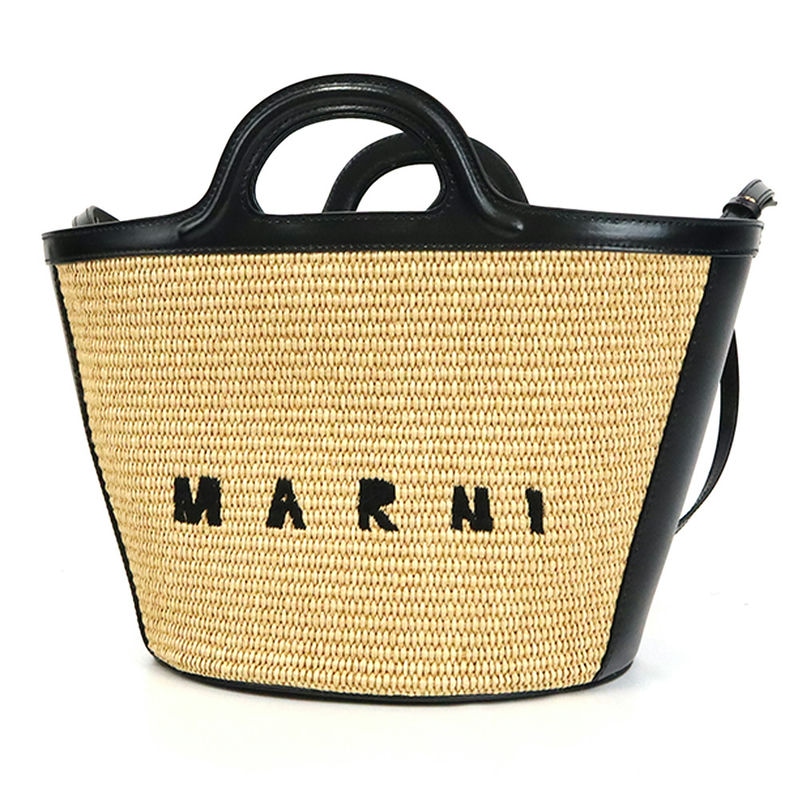 Brandol / MARNI マルニ ショルダーバッグ ロゴ かごバッグ 2way