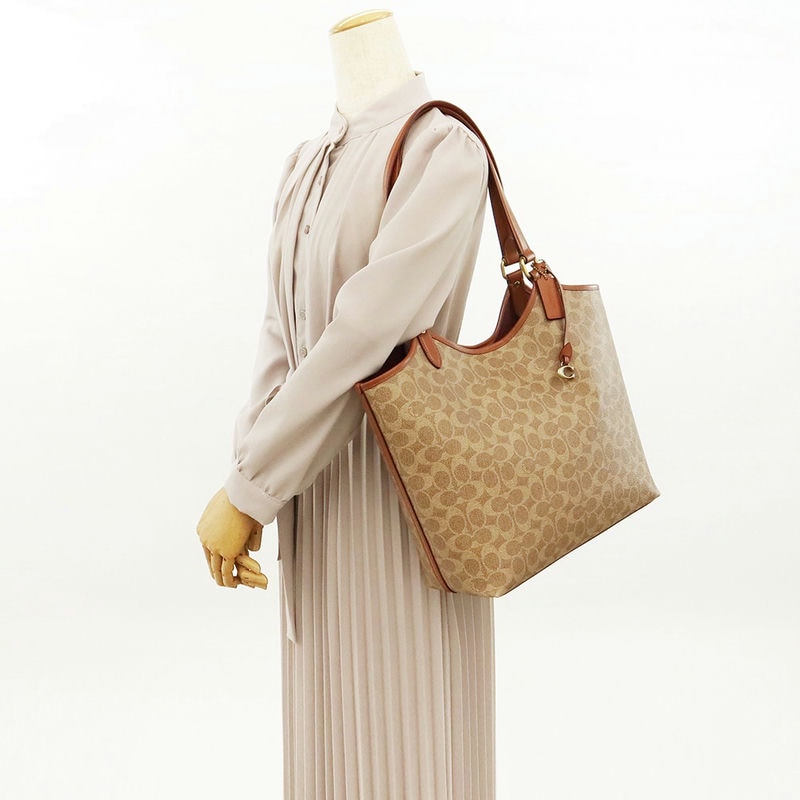 Brandol / COACH コーチ トートバッグ シグネチャー デイトート ポーチ