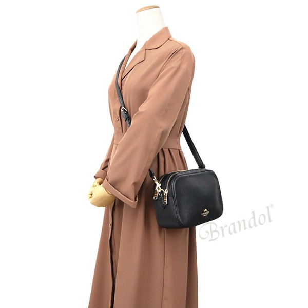 Brandol / COACH コーチ ショルダーバッグ レザー カメラバッグ