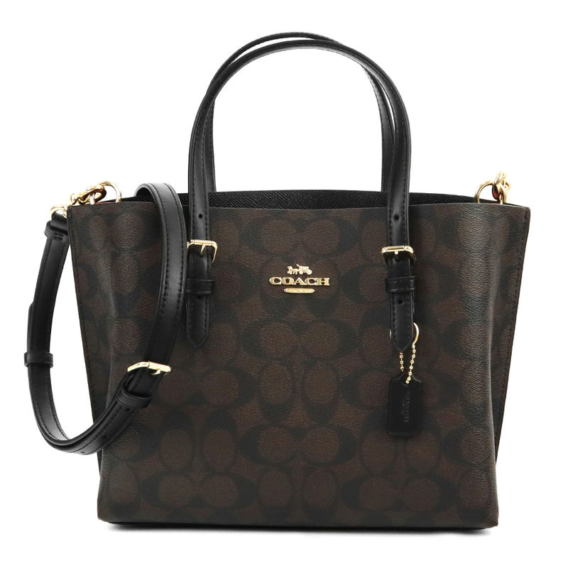 Brandol / COACH コーチ ミニトートバッグ シグネチャー Molie 25