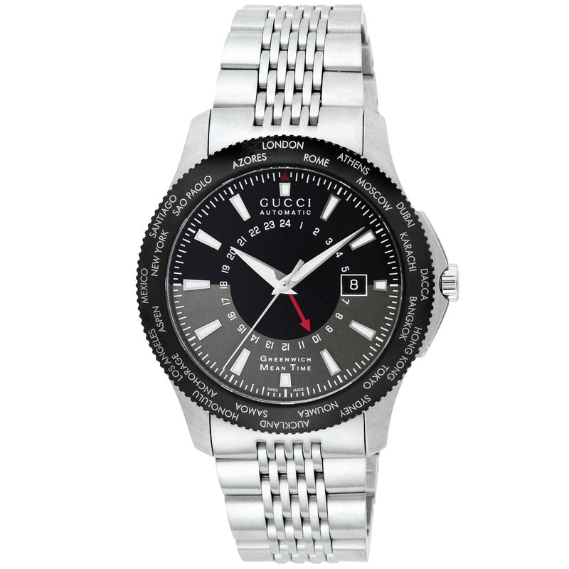 Brandol / GUCCI グッチ メンズ腕時計 Gタイムレス G-Timeless GMT