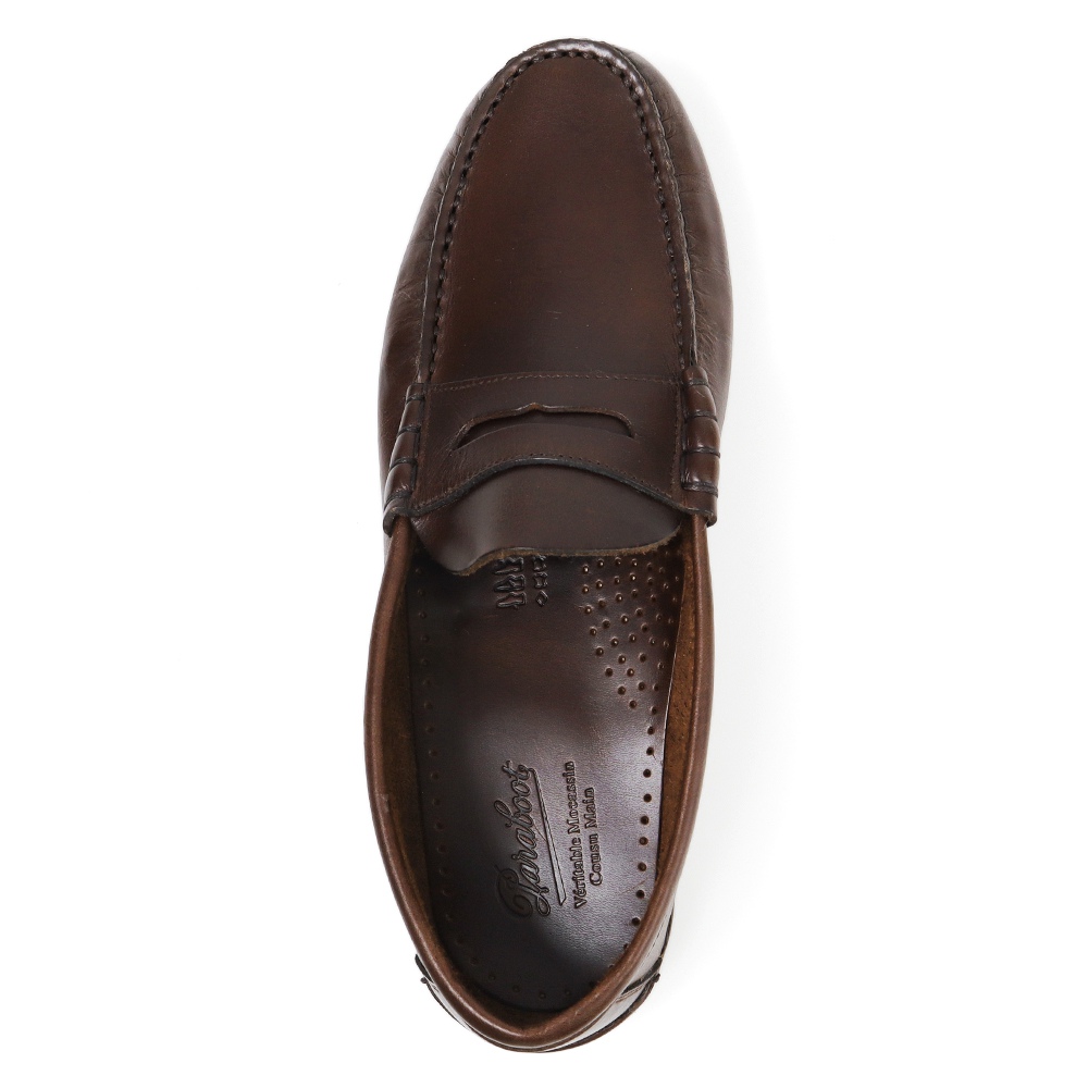 Brandol / Paraboot パラブーツ ローファー メンズ 本革 CORAUX 24.5cm
