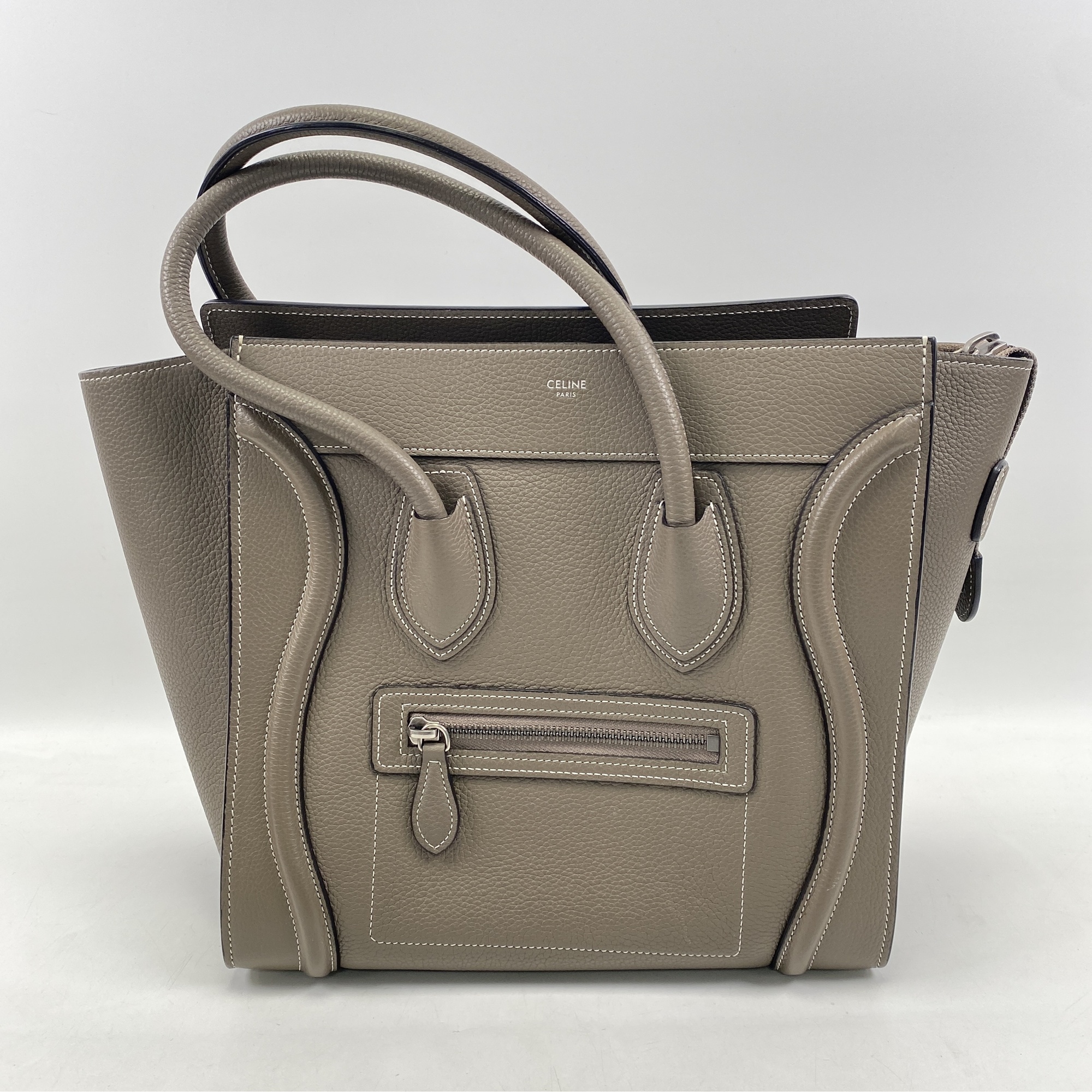 セリーヌ ラゲージ マイクロショッパー ベージュ レザー 買取実績