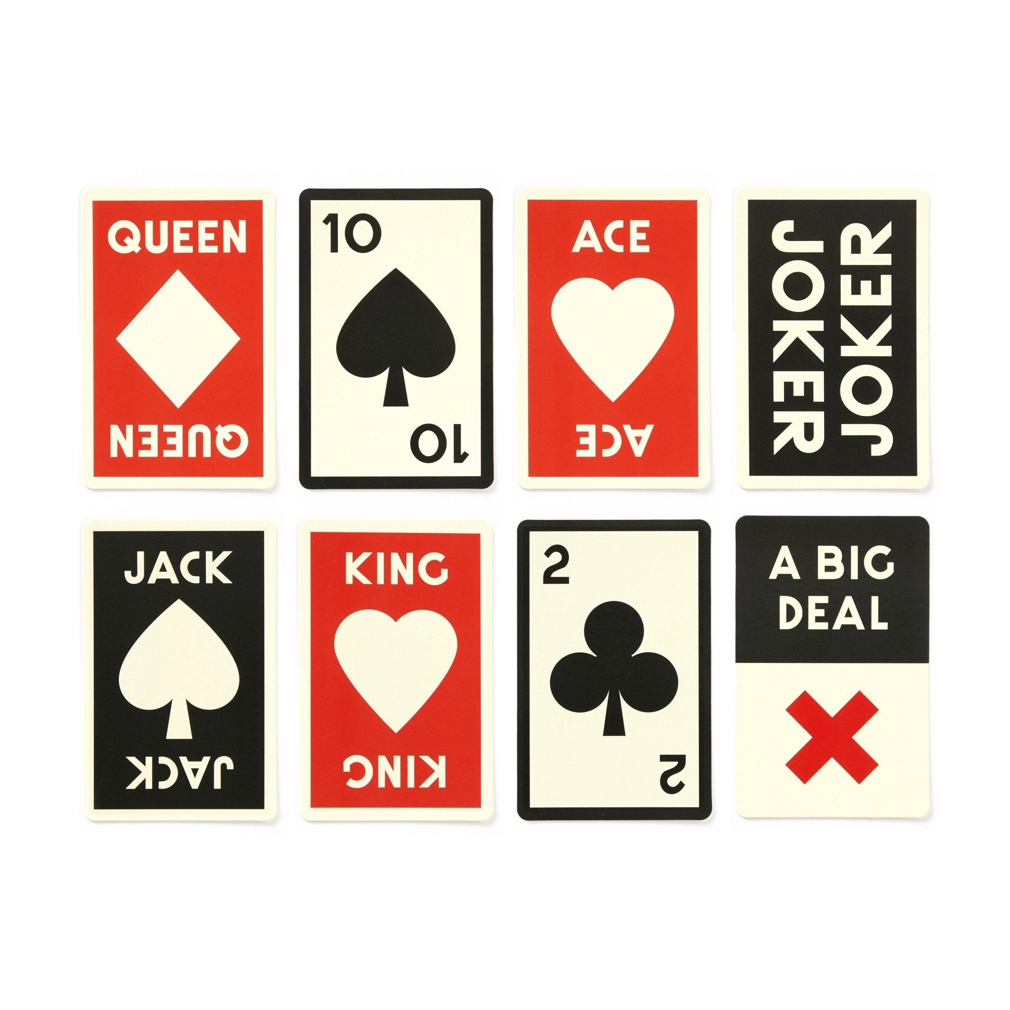 A Big Deal Giant Playing Cards | Brass Monkey Goods