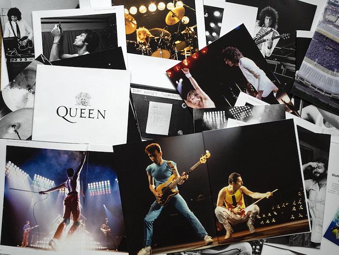 Queen – The Neal Preston Photographs – teaser images – brianmay.com